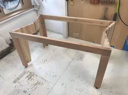 Prototyping An Inexpensive Set Of Folding Table Legs Out Of Construction Lumber Core77 In 2020 Folding Table Legs Folding Table Diy Wood Table Diy