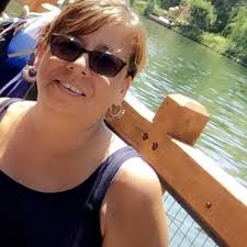 Orange & Black W/yellow Glass Beads