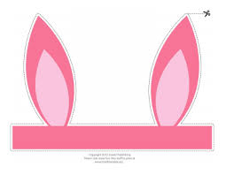 · free bunny template printable easter coloring pages ebook. Printable Pink Easter Bunny Ears