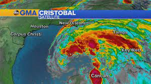 Последние твиты от cristóbal (@cristobalcerv). Path Of Tropical Storm Cristobal Continues To Track Toward Gulf Coast Could Bring 1 Foot Of Rain Abc News