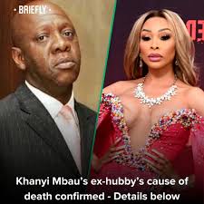 Khanyi Mbau's former husband, businessman Mandla Mthembu, has sadly passed  away in the US. He lived a quiet life after their split and his family has  confirmed his cause of death. Details