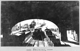 Victorian Railways guard Jesse Dowsett holding Ned Kelly's pistol. unknown  date SLV