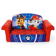 Marshmallow Furniture Nickelodeon Paw Patrol Kids 2 In 1 Flip Open Foam Sofa Foam Sofa Kids Sofa Paw Patrol Furniture