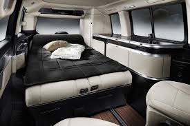 The Rear Seats Fold Into Single And Double Bed Configurations Luxury Campers Pop Top Camper Campervan Rental