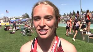 Melody ZumBrunnen-Lusk Girls State Track Meet