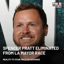 The mayoral race is over for reality-star Spencer Pratt. READ MORE:  https://www.fox5vegas.com/2026/06/09/spencer-pratt -eliminated-la-mayors-race/