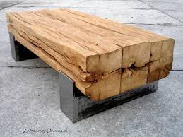 Amazing Old Oak Table Old Reclaimed Oak Beams Turned Into Coffee Table Available Here Http Zestaregodrewna Diy Couchtisch Couchtisch Design Into The Woods