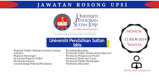 Explore our job opportunities and find out how working here can help you achieve your personal and professional goals. Jawatan Kosong Upsi July 2019 Panduan Kerjaya Kerajaan