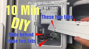 The ice maker, however, does make noise when it is filling the tray with water, and when the fully formed ice is dropped into the bucket. Easy How To Replace Fix A Samsung Fridge Ice Maker Rfg297aars In 10 Min And 125 Rfg297aa Rfg237 Youtube