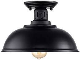 They stand out, crisp and bold against bright and light colors; Hmvpl Semi Flush Mount Ceiling Light Fixture Farmhouse Black Close To Ceiling Lighting Industrial Decor Lamp For Kitchen Island Bedroom Living Room Foyer Hallway Entryway Office Closet Amazon Com