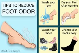 How To Get Rid Of Foot Odor Emedihealth