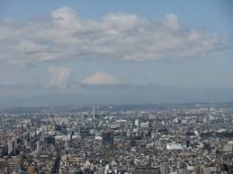 Mt Fuji In The Distance From Hotel Lobby Picture Of Park Hyatt Tokyo Nishishinjuku Tripadvisor
