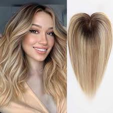 Amazon.com : gulagula Hair Toppers for Women Real Human Hair Toppers  Hairpieces for Women with Thinning hair Human Hair Toppers with Bangs Clip  in Hair Extensions : Beauty & Personal Care