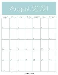 The printable august 2021 calendar is a beautiful platform to write cute important points and remember them in need. Cute Free Printable August 2021 Calendar Saturdaygift