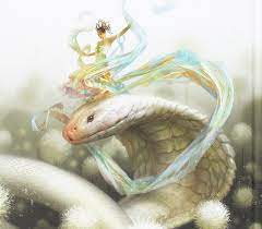 La Serpiente Blanca Serpiente Blanca Fantasia Nina Paolo Barbieri Arte Fondo De Pantalla Hd Peakpx