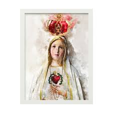 Freguesia de nossa senhora de fatima.png 408 × 630; Quadro Nossa Senhora De Fatima Decoremos