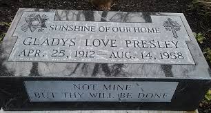 Gladys presley's original gravesite at forest hill cemetery — mother of elvis presley. File Gladys Love Presley 12 21 19 Jpg Wikimedia Commons