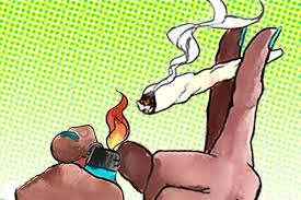 A person would simply mistaken a lit glass blunt for a cigarette. How To Smoke A Joint Step By Step Guide Green Rush Daily