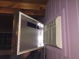 This cover gets pizzazz from a bit of decorative paper, which makes the ac unit blend seamless into this blogger's gallery wall. Pin On Air Conditioner