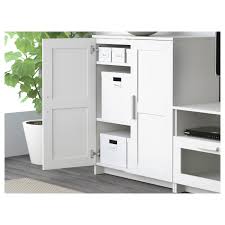 Good cabinet, assembly challengingann2142assembling this cabinet was fairly easy but the doors are nearly impossible to install. Brimnes Cabinet With Doors White 30 3 4x37 3 8 Ikea