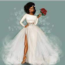 1000 Ideas About African American Weddings On Pinterest African Black Girl Art African Fashion African Wedding Dress