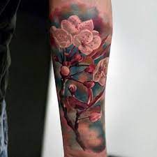 Top 101 Cherry Blossom Tattoo Ideas 2021 Inspiration Guide Cherry Blossom Tattoo Tattoos For Guys Cherry Blossom Tattoo Design