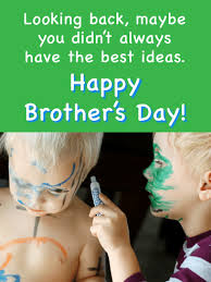 On may 24 we celebrate national brother's day. We Always Play Together Happy Brother S Day Card Birthday Greeting Cards By Davia