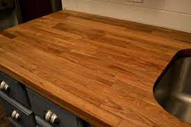 The bar doubles as a desk most days, so i have marks from writing on a single piece of paper, and a couple areas with marks from my water jug that has nubs on the bottom. My Ikea Butcher Block Countertops Refinish Addicted 2 Decorating
