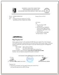 Surat yang satu ini bersifat resmi, sehingga akan ada nomor, lampiran, dan perihal yang menjelaskan maksud dari rapat kepada orang yang diundang untuk. Undangan Persiapan Pelaksanaan Try Out Ujian Nasional Tahun Pelajaran 2017 2018 Mkks Smp Lombok Timur