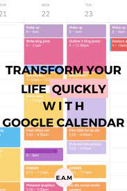 Beginners Guide To Google Calendar How It Changed My Life Esseandmore Google Calendar Calendar Organization Google Calender