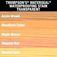 Thompson Water Seal Application Creativeimagination Co
