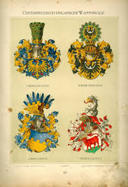 Wappenrolle Strohl 1890 Symbole Alltagskultur Im Austria Forum Wappen Schlesien Flaggen