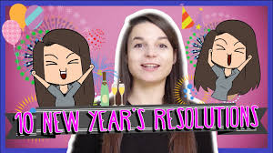 Learn The Top 10 New Year S Resolutions In English Youtube