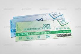 Event Tickets Mock Up V2 Business Brochure Ticket Design Ticket Template