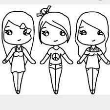 Easy cute bff coloring pages. Easy Kawaii Bff Drawings Novocom Top