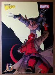 Wolverine Hellboy Marvel Dark Horse Poster by John Cassaday | eBay