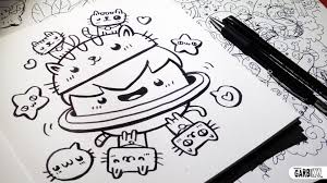Any beginner to doodling can draw these cute cactus doodles from @estudapotter. Cat Boy Planet How To Draw Kawaii Doodles Kawaii Doodles Doodles Doodle Box
