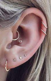 20 Gorgeous Daith Piercings That Will Make You Book An Appointment Asap Cool Ear Piercings Minimalist Ear Piercings Earings Piercings
