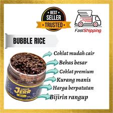 Bubble rice tak perlu cairkan coklat sebelum. Chocojerr Viral Bubble Rice Ready Stock Shopee Malaysia