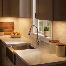 Cabinet light cables & wires. 6u 8 2700k 3000k Led Cabinet Light Textured Nickel Kichler Lighting