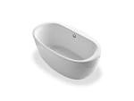 Kohler K-6369-Sunstruck White Freestanding Tubs Tubs