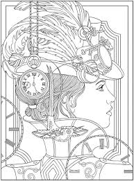Creative haven steampunk fashions coloring book. Color Me Happy