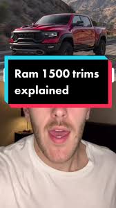 Ram 1500 Trims Explained