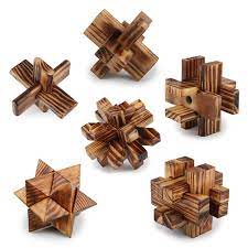 Produced in a range of woods, these wooden brain teasers will test your skill from initially taking them apart to their reassembly. Brain Teasers 3d Wooden Puzzles Interlocking Blocks Educational Toys Mind Games Iq Challenge Test For Kids And Adults Amazon Com Au Toys Games