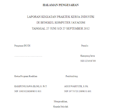 Dalam proses pembuatannya, haruslah dicantumkan nama pihak selain nama penulis sebagai pemberi rekomendasi. Contoh Halaman Pengesahan Karya Tulis Ilmiah Yang Benar Nn Rumah
