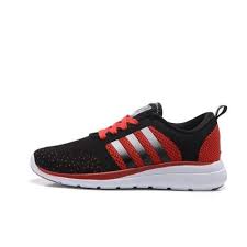 Adidas Neo Shoes Black And Orange Adidas Neo Flyknit Unisex Running Shoes Black Red Adidas Neo Basketball Brand Shoes Brandshoeshub Com In 2020 Red Adidas Black Running Shoes Adidas Neo