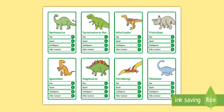For those of us who take card games really seriously, you can even personalise your very own myuno® card game or personalised memory® game, with 24 or 72 cards! Dinosaur Top Trumps Cards To Print Dinosaur Trump Cards