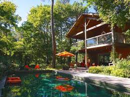 abritel location biscarrosse luxueuse villa 5 etoiles en bois locations vacances villa et biscarrosse