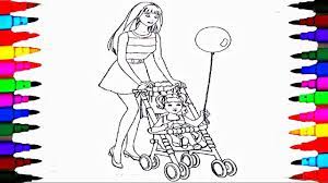 Maybe you would like to learn more about one of these? Coloring Pages Barbie And Chelsea In The Stroller Coloring Book Videos For Children Learning Colors Youtube