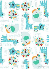 Edgars Zerbit Newborn Boys Safari Themed Print Applique And Embroidery Artworks For Layette Range Newborn Boy Layette Newborn